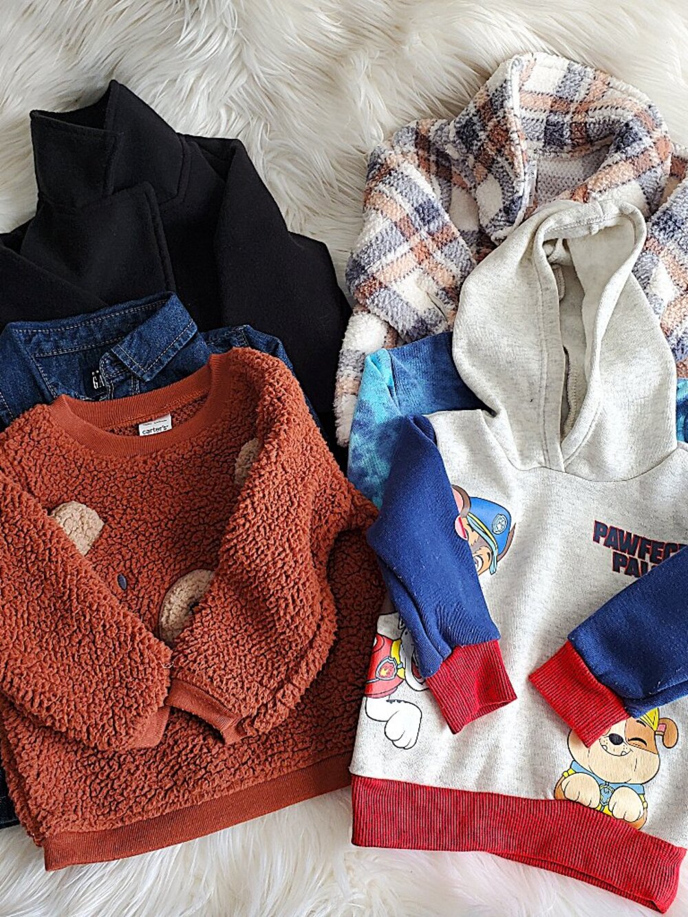 Carters/Gap/Nicolodeon Kids Sweater/Jacket Casual Cozy Bundle SZ 12M